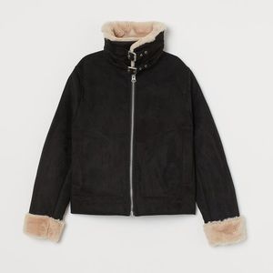 Faux Fur-lined Jacket